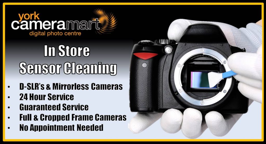 Cleaning Service Sensor In House Sensor Cleaning - York Camera Mart