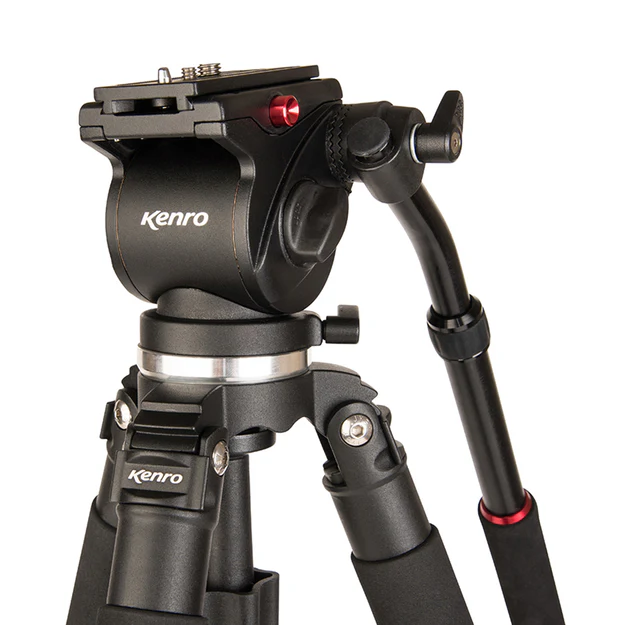 Kenro 102VT Tripod Inc Pan Head - Image 4