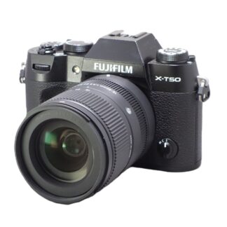 Fujifilm X-T50 Inc Sigma 18-50mm F2.8 - Black