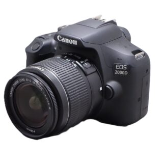 Used Canon EOS 2000D Inc 18-55mm (Crop Frame)