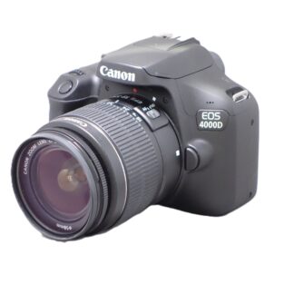 Used Canon EOS 4000D Inc 18-55mm (Crop Frame)