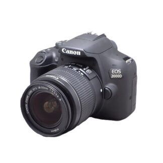 Used Canon EOS 2000D Inc 18-55mm (Crop Frame)