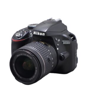 Used Nikon D3300 Inc 18-55mm AF-P VR (Crop Frame)