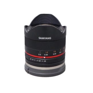 Used Samyang 8mm F2.8 Fisheye (Canon M Mount)