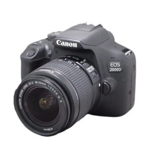 Used Canon EOS 2000D Inc 18-55mm (Crop Frame)