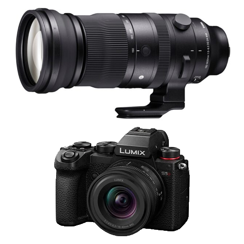 Panasonic Lumix S5D Inc 18-40mm & Sigma 150-600 Sport