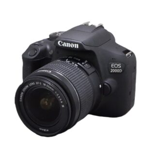 Used Canon EOS 2000D Inc 18-55mm (Crop Frame)