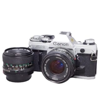Used Canon AE-1 Inc 50mm F1.8 & 28mm F2.8