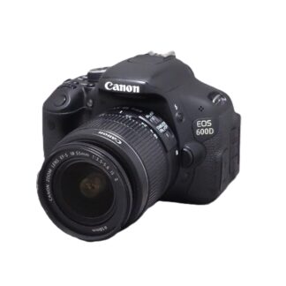 Used Canon EOS 600D Inc 18-55mm IS (Crop Frame)